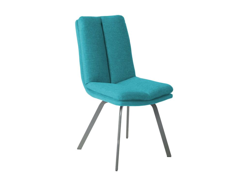 Nidchicshop - Lot de 2 Chaises Bleues avec Sur-Coussin 60577WLBF