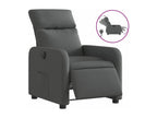 Fauteuil inclinable électrique Gris foncé Tissu 82146QQDG