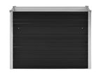 Lit surélevé de jardin Anthracite 100x40x77 cm Acier galvanisé 98237DVHN