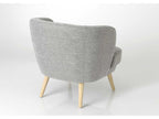 Fauteuil gris clair Artvivrestore 28296CIBM