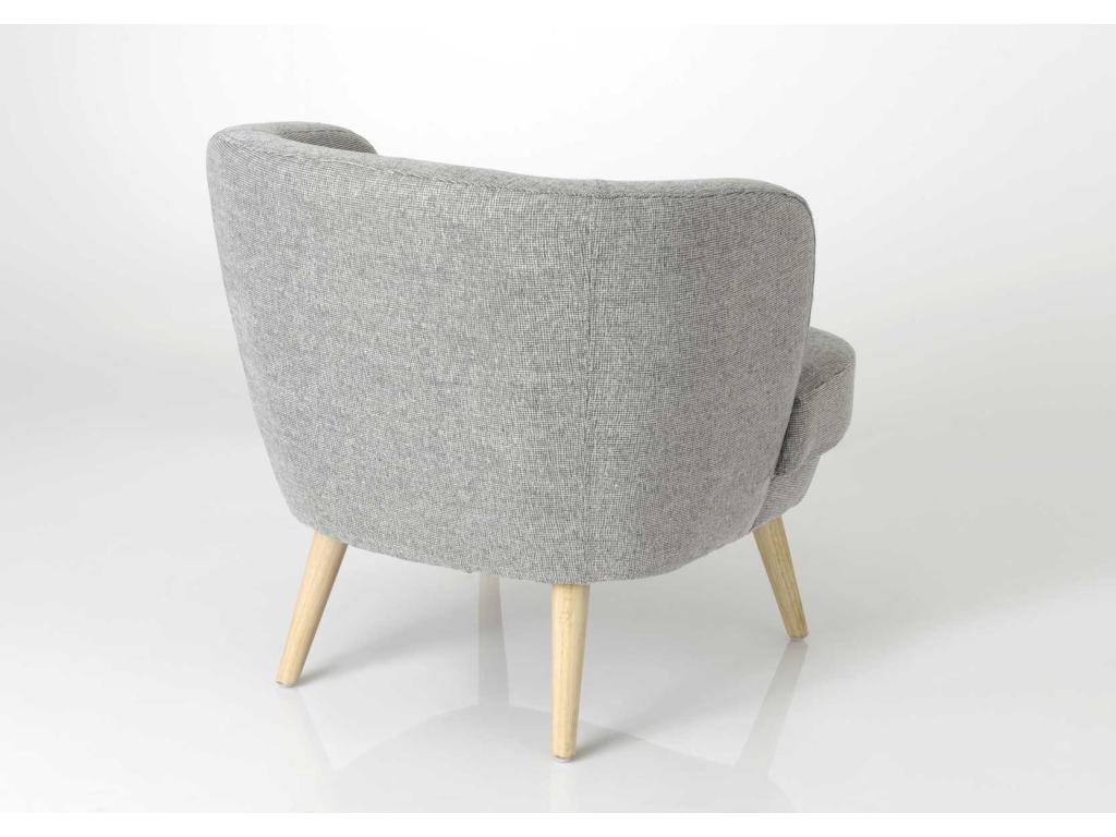 Fauteuil gris clair Artvivrestore 28296CIBM