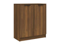 Buffet chêne marron 60x30x70 cm Bois d'ingénierie 83203JIFU
