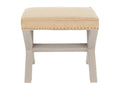 Banc / Ottomane Multi / Beige 55x55x48,26 cm - Artvivrestore 66299BQLQ