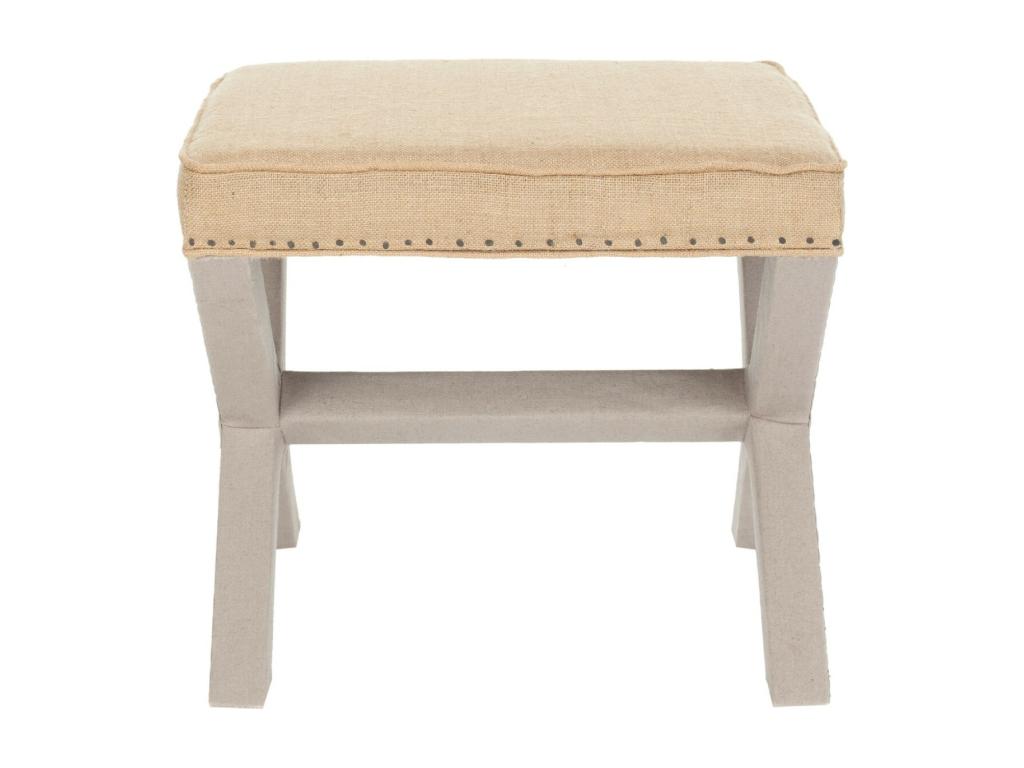 Banc / Ottomane Multi / Beige 55x55x48,26 cm - Artvivrestore 66299BQLQ