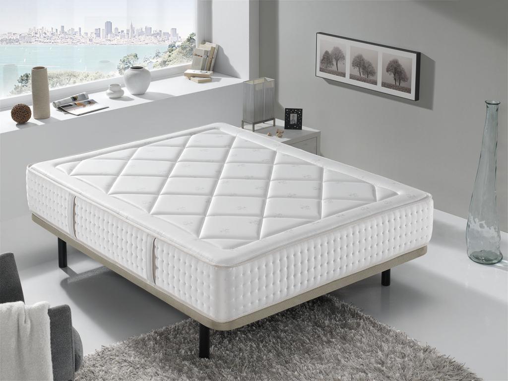 Matelas Ecologique 140x190 Nidchicshop Epaisseur 30 CM Mousse Recyclée mousse à mémoire de forme- Fermete moyenne- Excellente ergonomie et respirabilité 83176MVYJ