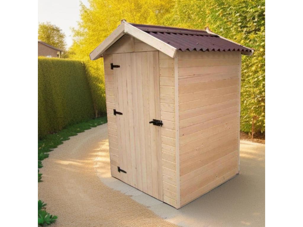 ABP3-Abri Epicéa panneaux 16mm 1,40x1,45 m 2,00m² 75693EZKU