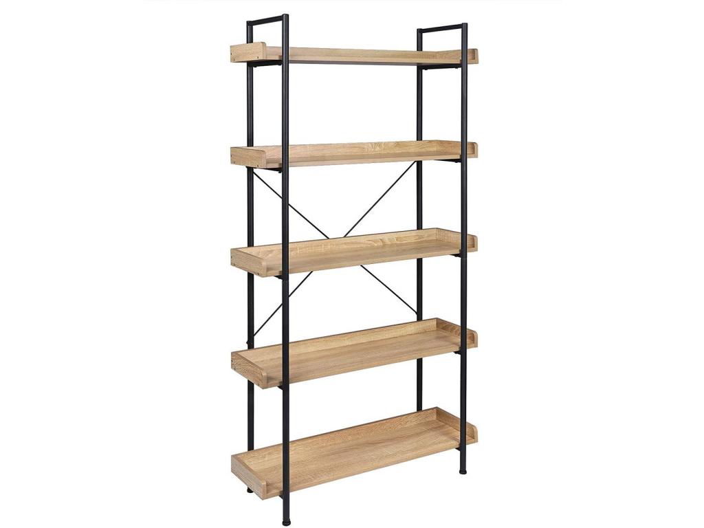 Etagère sur pied avec beige 91x25,5x173 cm 19 0000144 21667GUWC