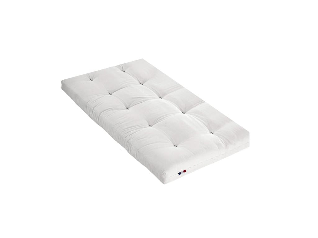 Matelas Calmetop coeur en mousse à mémoire de forme écru 90x200 62154MNPX