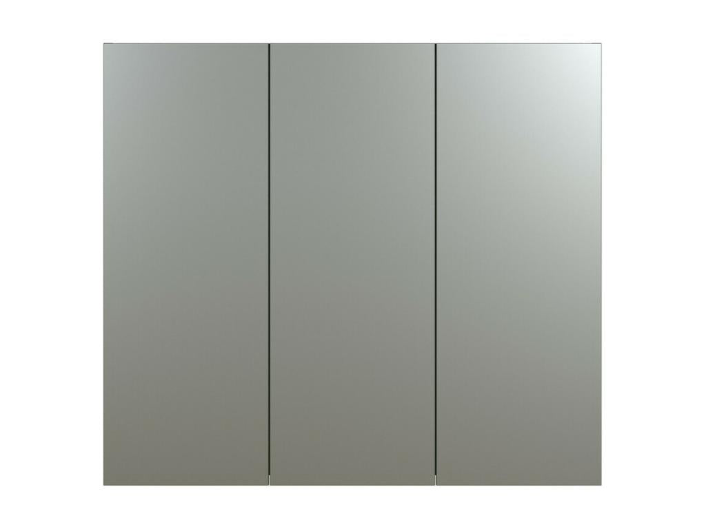 Armoire Murale de Salle de Bains avec Miroir Pure Vert 90x80x20 cm Nidchicshop 68967MLDY