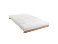 Matelas Calmetop coeur en mousse à mémoire de forme écru 90x200 62154MNPX