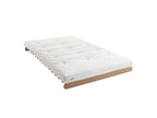 Matelas Calmetop coeur en mousse à mémoire de forme écru 90x200 62154MNPX