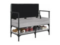 Banc à chaussures Nidchicshop gris 85.5x42x57.5 cm bois d'ingénierie 87212KWDW
