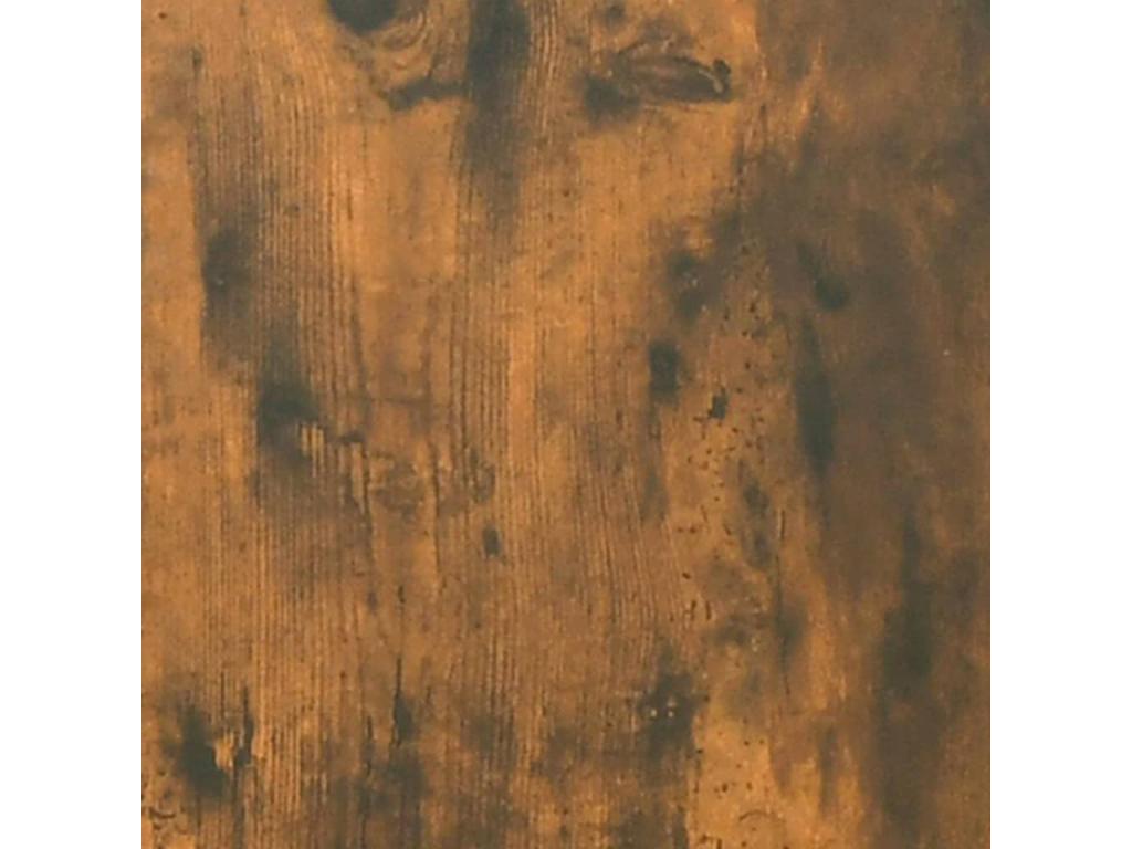 Table basse Chêne fumé 80x50x40 cm Bois d'ingénierie 07460TIIL