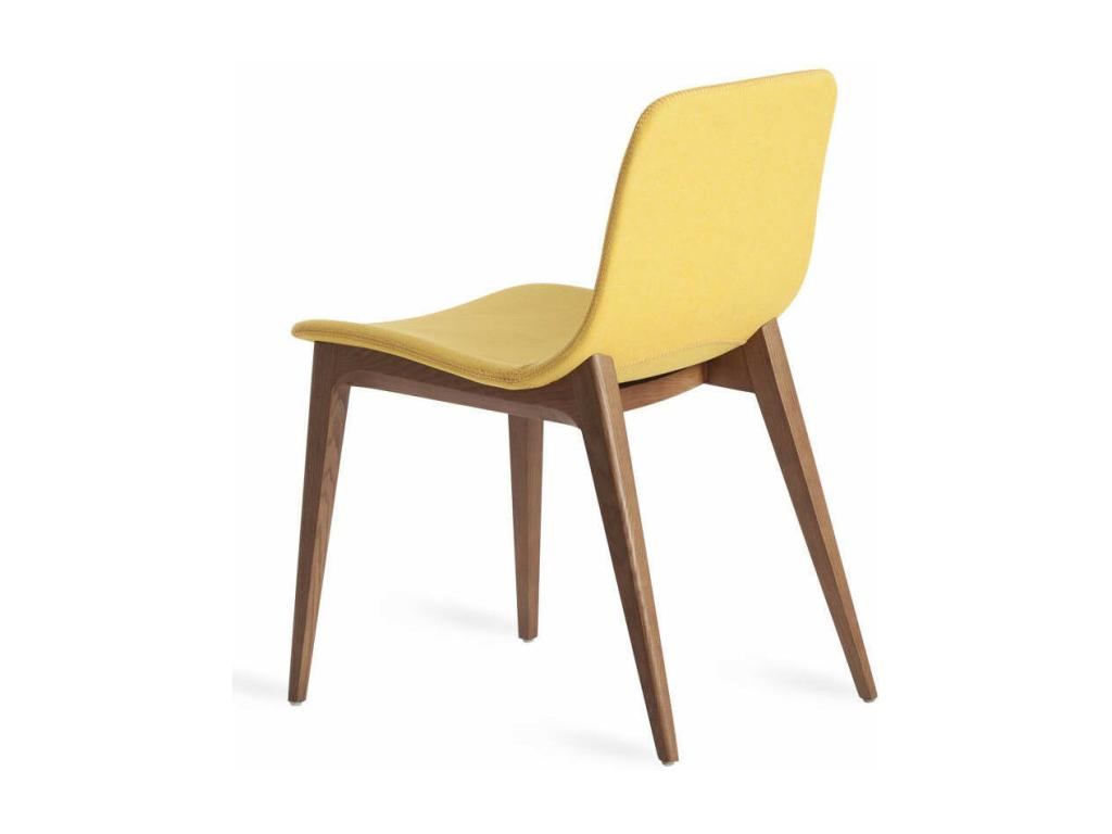 Chaise bois noyer et tissu Nidchicshop - Lot de 2-Couleur Nidchicshop 01 39249UIOT