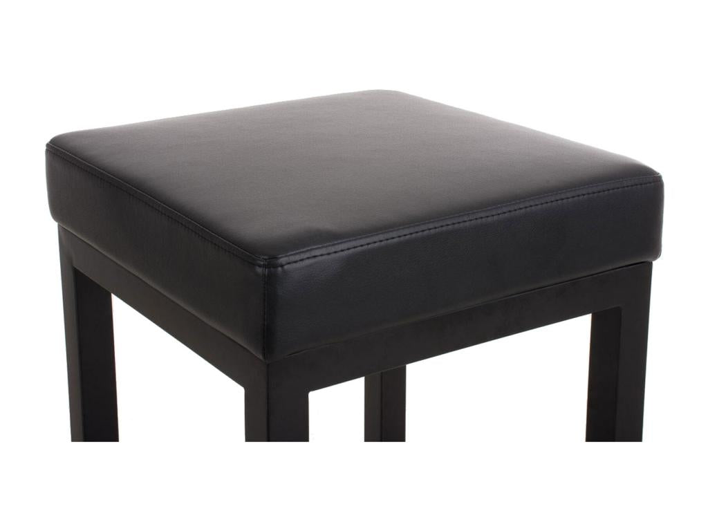 Tabouret de bar x1 métal argentée 41x41x85 cm 10 0005410 34599RDYS