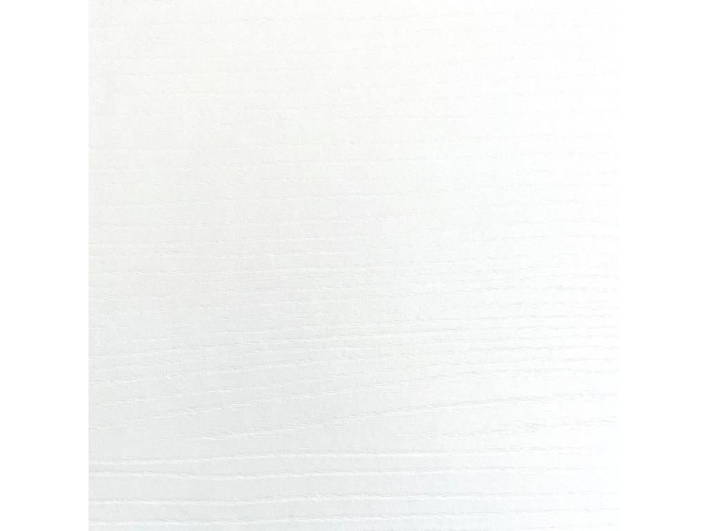 Table portefeuille extensible 90x90/180 cm Calmetop Frêne Blanc cadre gris 61061JIHY