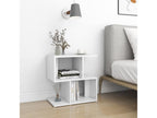 Tables de chevet 2 pcs blanc 50x30x51.5 cm bois d'ingénierie 97600RPKL