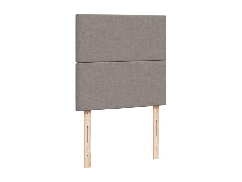 Sommier à Calmetop de lit avec matelas Calmetop 80x200 cm Tissu 61229NKLX