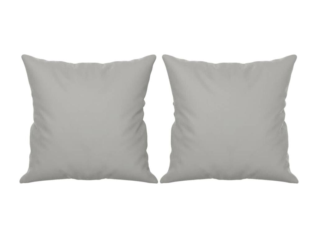 Canapé 3 places avec oreillers gris clair 180 cm 08299ZITQ