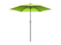 Parasol droit 3m en aluminium vert - Nidchicshop 59280SRSC