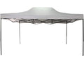 Gazebo Pliant Blanc Métal Polyester Aver Garde Marchés 3x4.5 30623DEYG