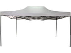 Gazebo Pliant Blanc Métal Polyester Aver Garde Marchés 3x4.5 30623DEYG
