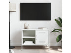 Meuble TV blanc 68x39x50,5 cm acier 75786BAJZ