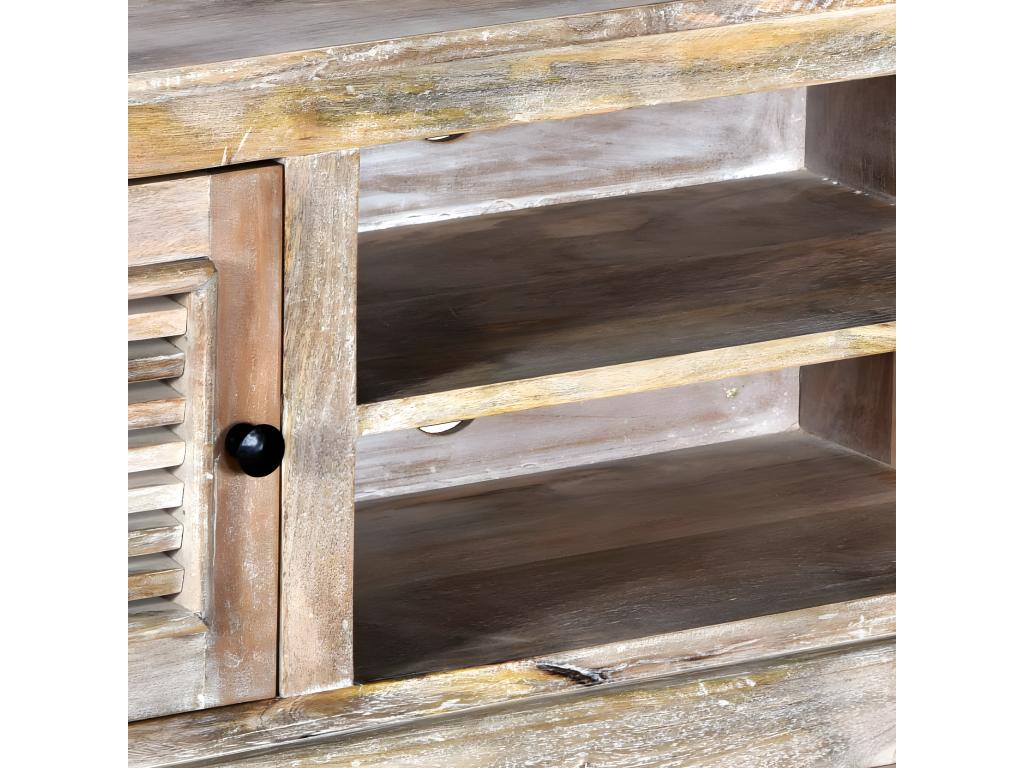 Meuble TV Bois de manguier massif 21847IIBB