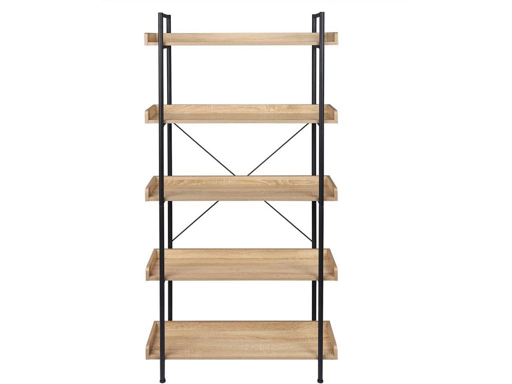 Etagère sur pied avec beige 91x25,5x173 cm 19 0000144 21667GUWC