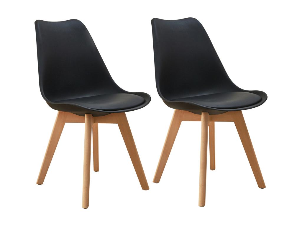 Lot de 2 chaises de salle à manger 23395KPAQ