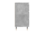 Nidchicshop - Tables de chevet 2 pcs gris béton 40x35x69 cm bois d'ingénierie 76686PEOG
