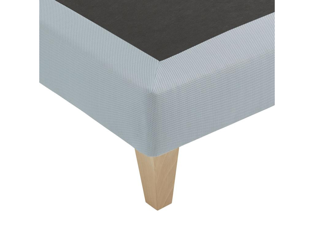 Sommier déco tapissier vert d'eau - Nidchicshop 120x200 47916ASAU