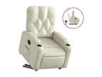 Fauteuil inclinable Crème Similicuir 51440JXSU