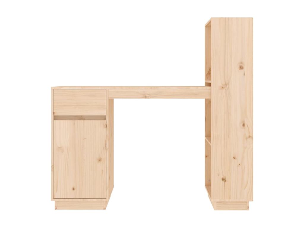 Bureau table poste de bois marron 110x53x117 cm 02 0023371 58656YFCQ