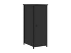 Tables de chevet 2 pcs noir 32x42x80 bois d'ingénierie 10398MMLC