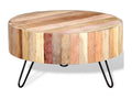Table basse Bois de récupération massif 74136TFZP
