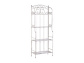 Meuble de rangement PADUA Métal 61 cm 32 cm Blanc 40650POBG