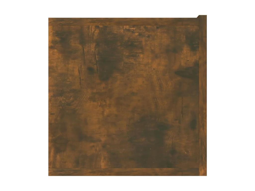 Armoire TV suspendue Chêne fumé 60x30x30 cm Bois d'ingénierie 78463TXZX