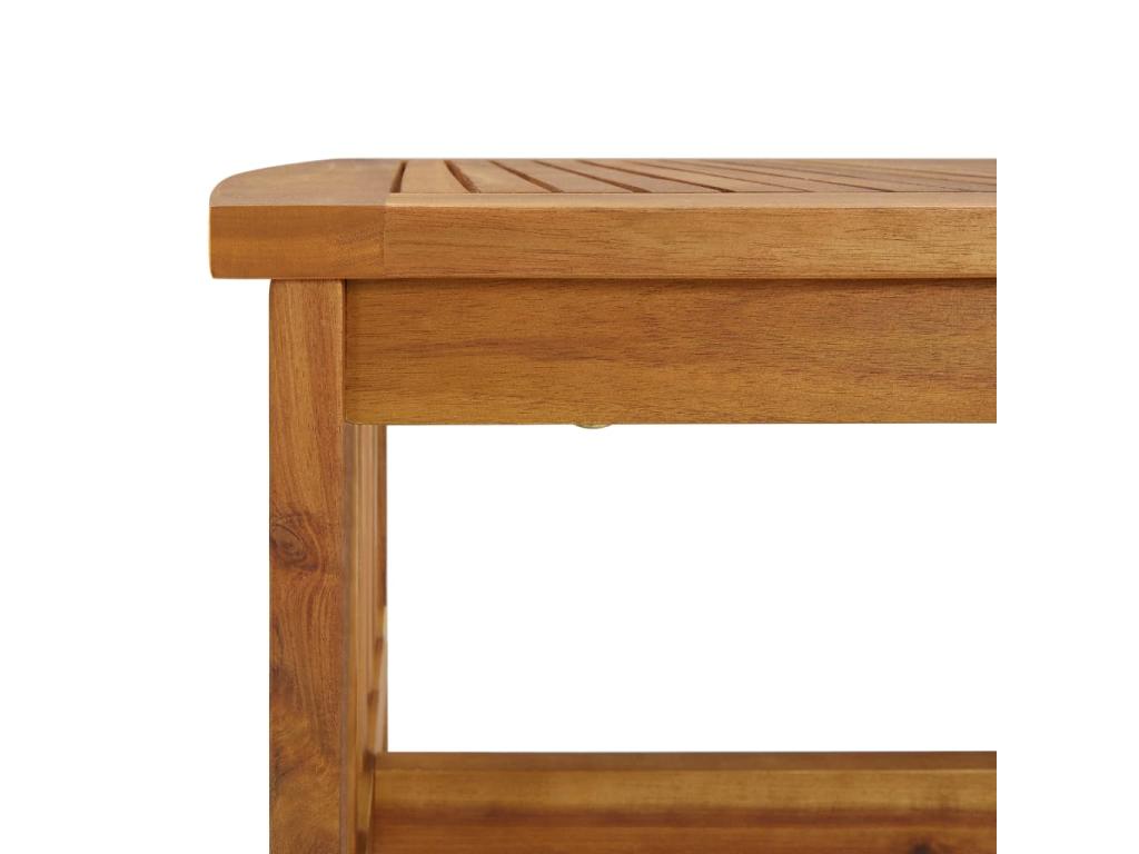 Salon de jardin 4 pcs Bois d'Nidchicshop solide 52065OZZJ