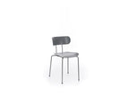 Lot de 4 chaises Fly - Gris 02580MWYA