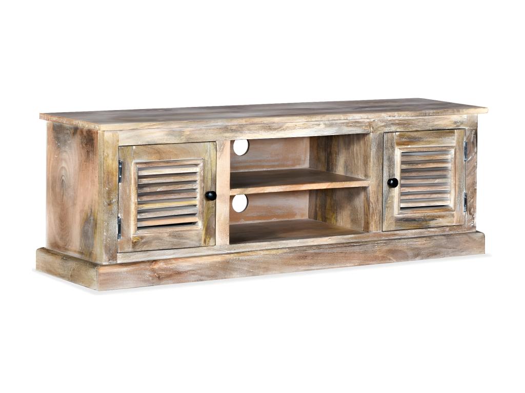 Meuble TV Bois de manguier massif 21847IIBB