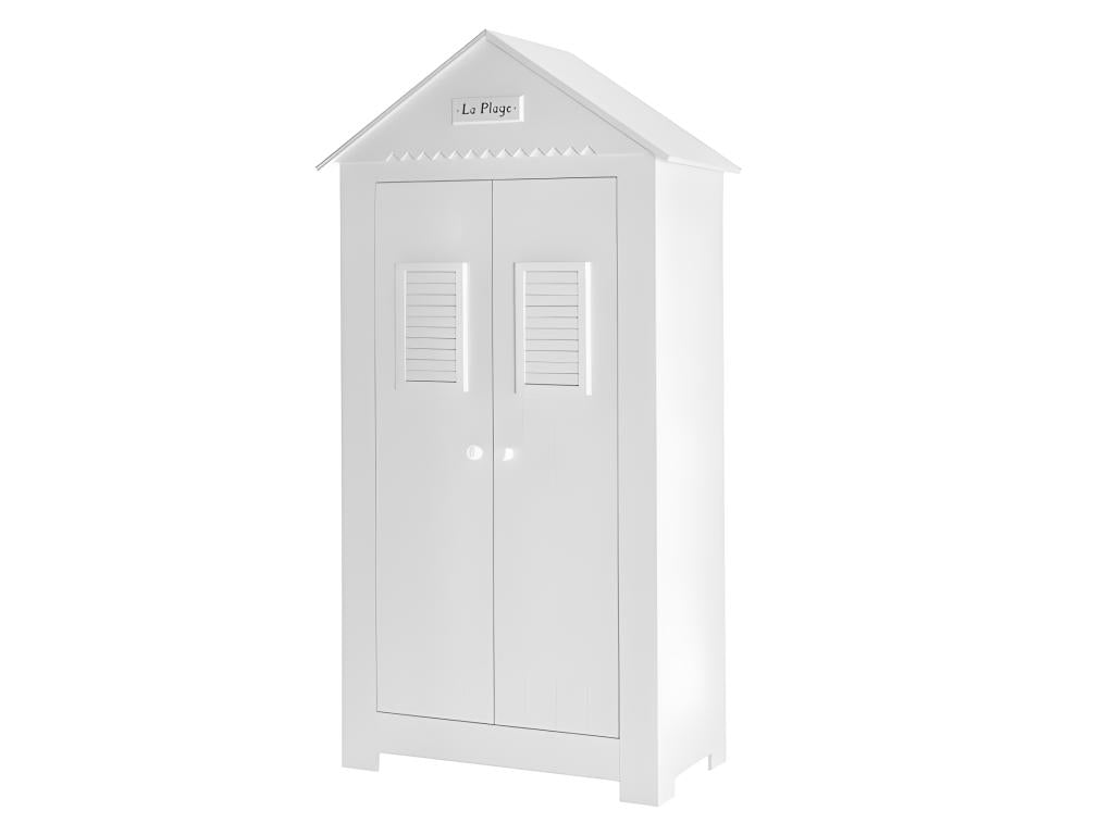 Armoire Haute Nidchicshop Blanc 59202XROJ