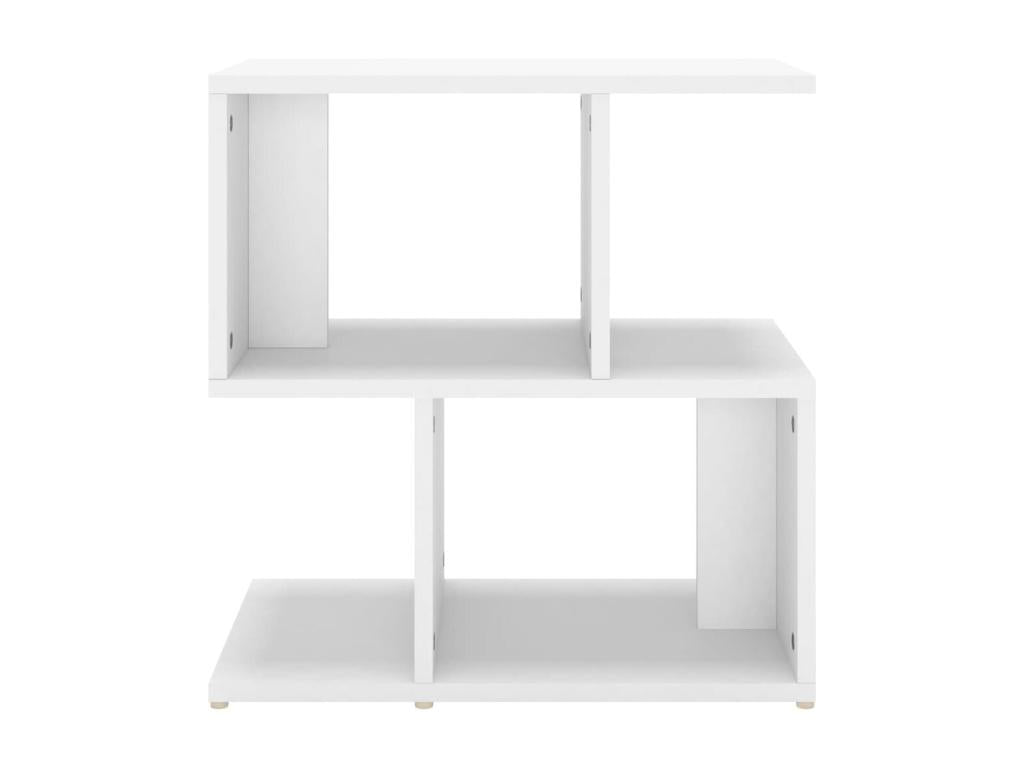 Tables de chevet 2 pcs blanc 50x30x51.5 cm bois d'ingénierie 97600RPKL