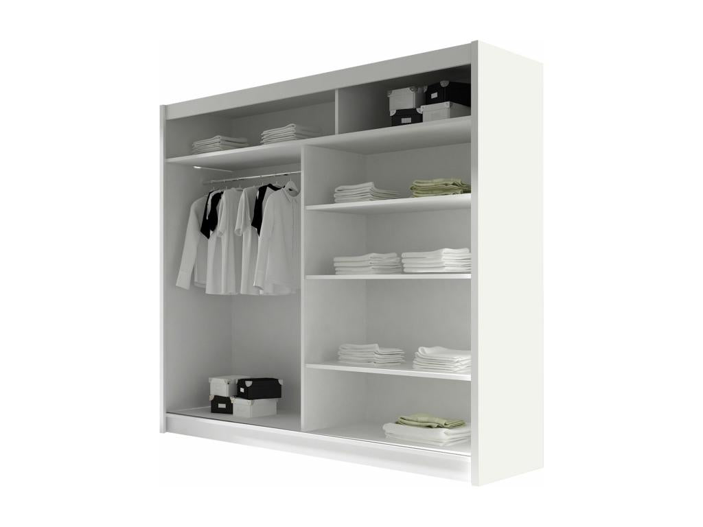 Armoire Calmetop 102 Cachemire 215x180x58cm Portes d'armoire Glissement 19330FNRT