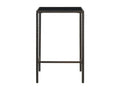 Nidchicshop - Table de bar de jardin Marron 70x70x110 cm Résine tressée verre 93915NESS