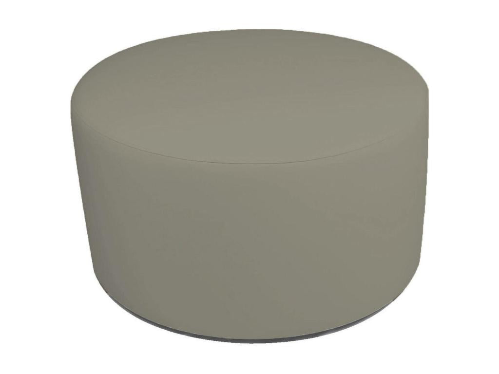 Pouf Calmetop Fauteuil polyvalent Chaise sac Pouf repose-pieds Made in Italy 79x79 h42 cm Tourterelle 98335EEDJ